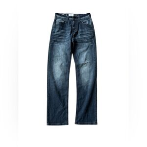 Rock & Republic Straight Jeans Mens 28x32 Dark Wash Straight Leg Denim
